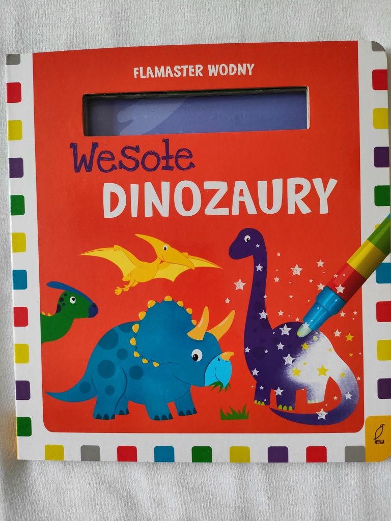 Wesołe dinozaury książka