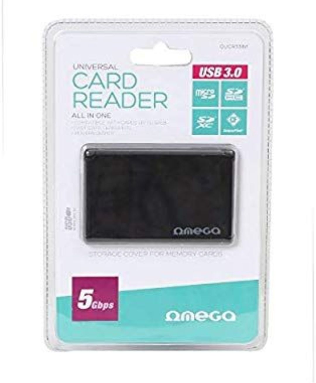 Czytnik kart pamięci micoSD, SDHC, SDXC, CF Compact Flash USB 3.0