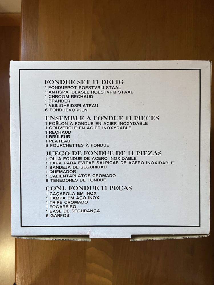 Conjunto de Fondue NOVO