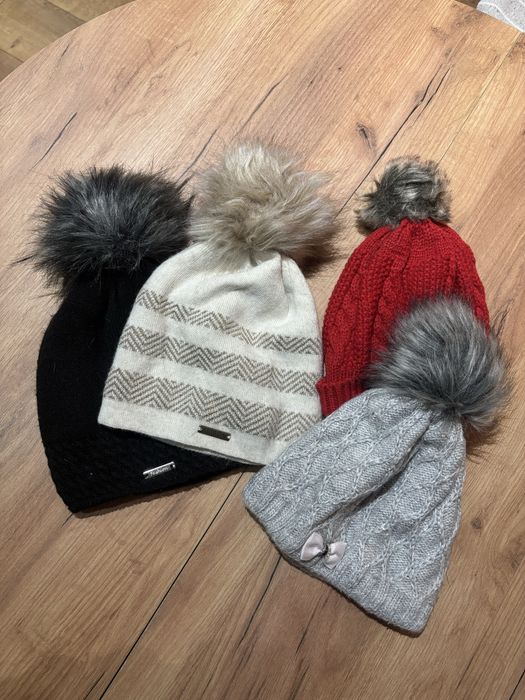Zestaw czapek dla dziewczynek