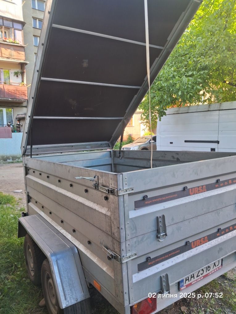 Продам прицеп двухосний