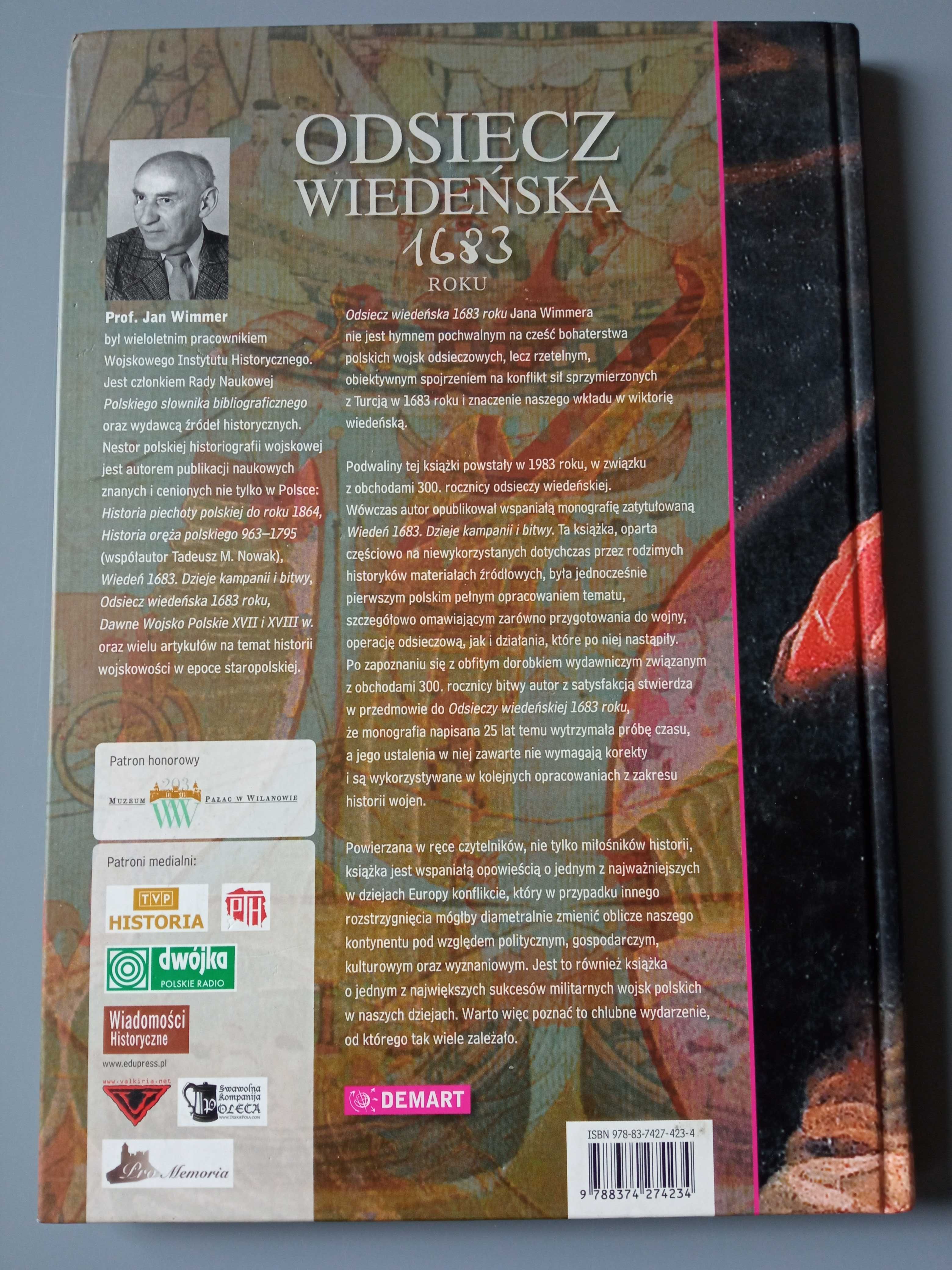 Odsiecz Wiedeńska 1683 roku Demart Jan Wimmer 2008 Książka Album