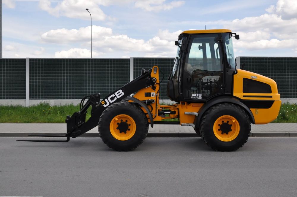 JCB WLS 409 SV MAŁO MTG 359 WIDŁY DO PALET KRAJOWA I WŁAŚCICIEL DOSTĘPNA OD RĘKI