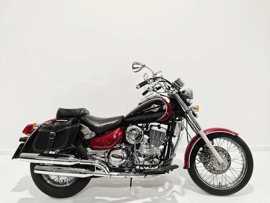 Daelim VL DAYSTAR 125 na kat a1 B chopper cruiser Raty Transport