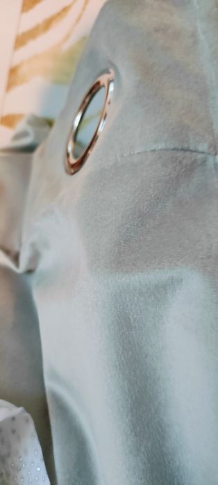 Zestaw Glamour zasłona firanka lusterko ramki