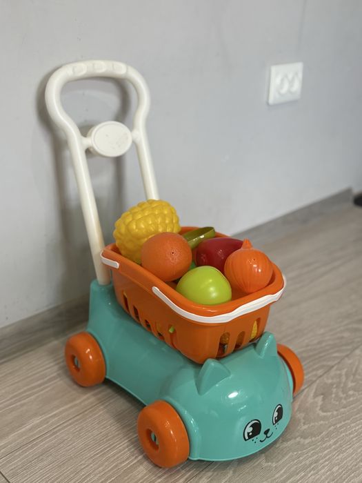 Тележка з овочами,толкатор