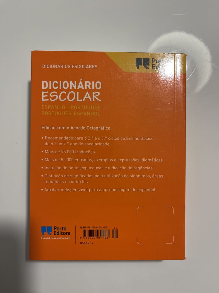 Dicionário escolar de Espanhol-Português Português-Espanhol