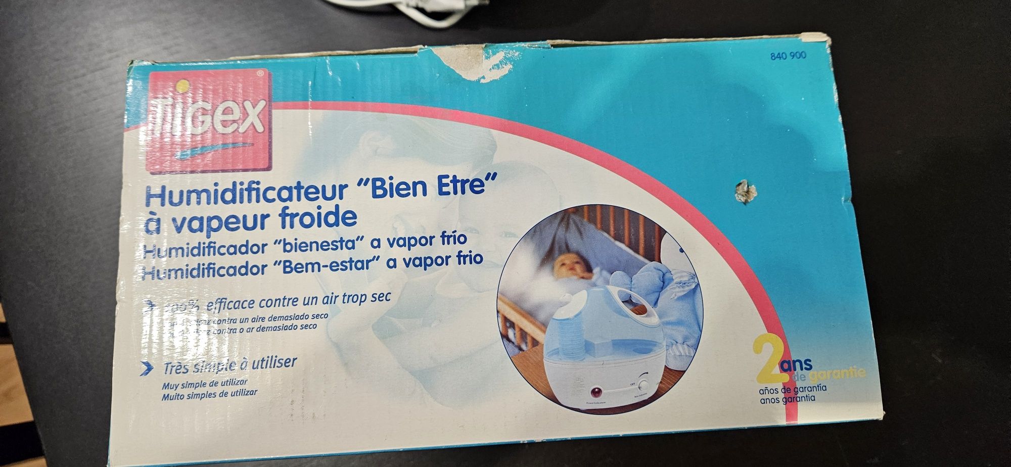 Humidificador para bebé Tigex