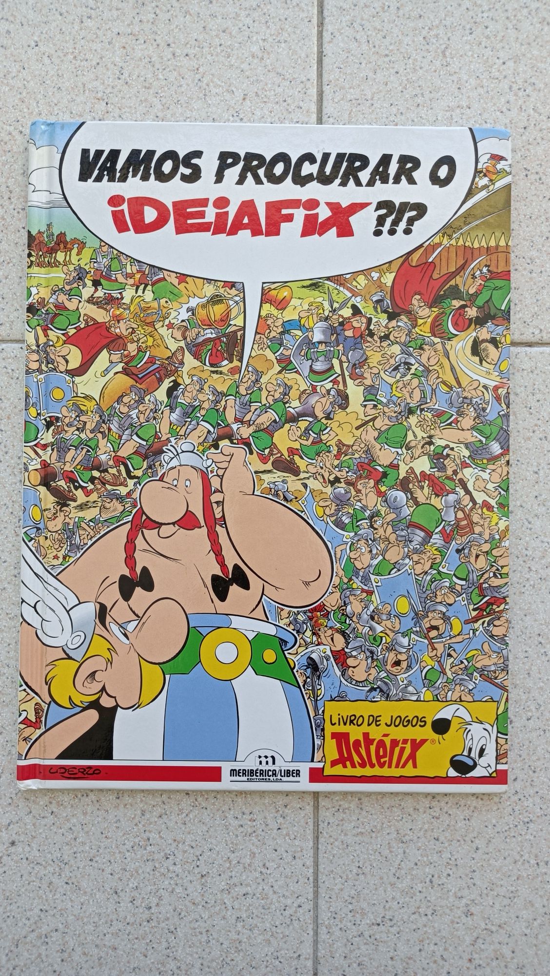 Vamos procurar o Ideiafix?!? - livro de jogos Asterix, OFERTA PORTES