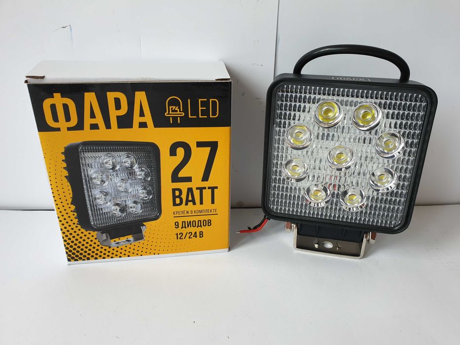 Светодиодные LED/ЛЕД фары/фонари МТЗ ЮМЗ Т150/40/25/16 свет ближний