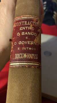 Contrato entre o banco e o governo