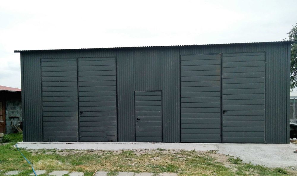 Hala Magazyn, Wiata Garaż blaszany, Blaszak 10x6  różne rozmiary PROMO