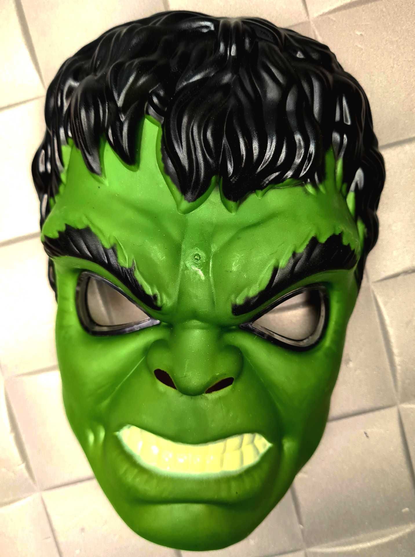 Maska Świecąca Hulk - Avegers - Superbohater - zabawki