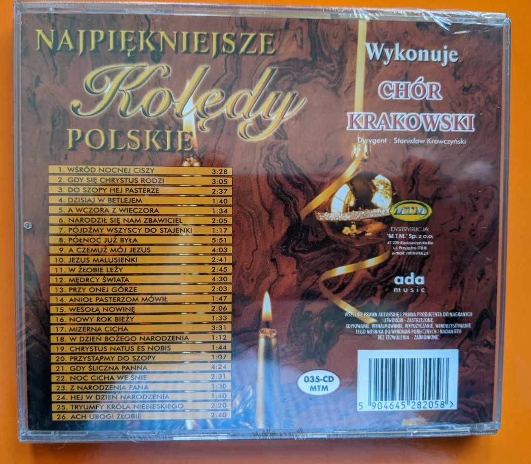 CD - Najpiękniejsze polskie kolędy wykonuje Chór Krakowski