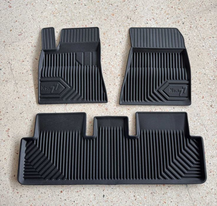 Tapetes Tesla em borracha - todos modelos CarPed.pt