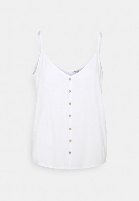 Top na ramiączkach z guziczkami wiskoza ONLY r. 34