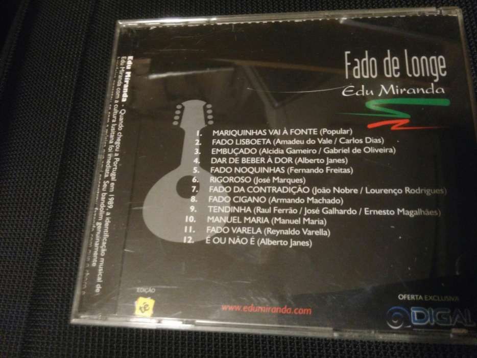 CD Fado de Longe - Edu Miranda