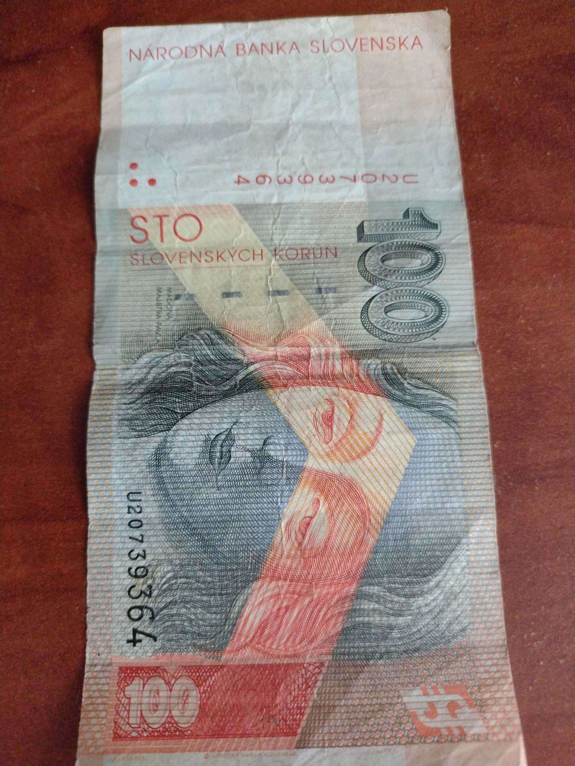 Banknot 100 Koron Słowackich