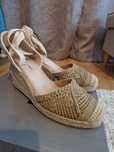 Espadryle na koturnie