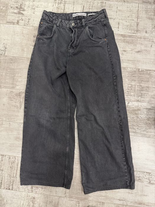 Джинси wide skate Bershka