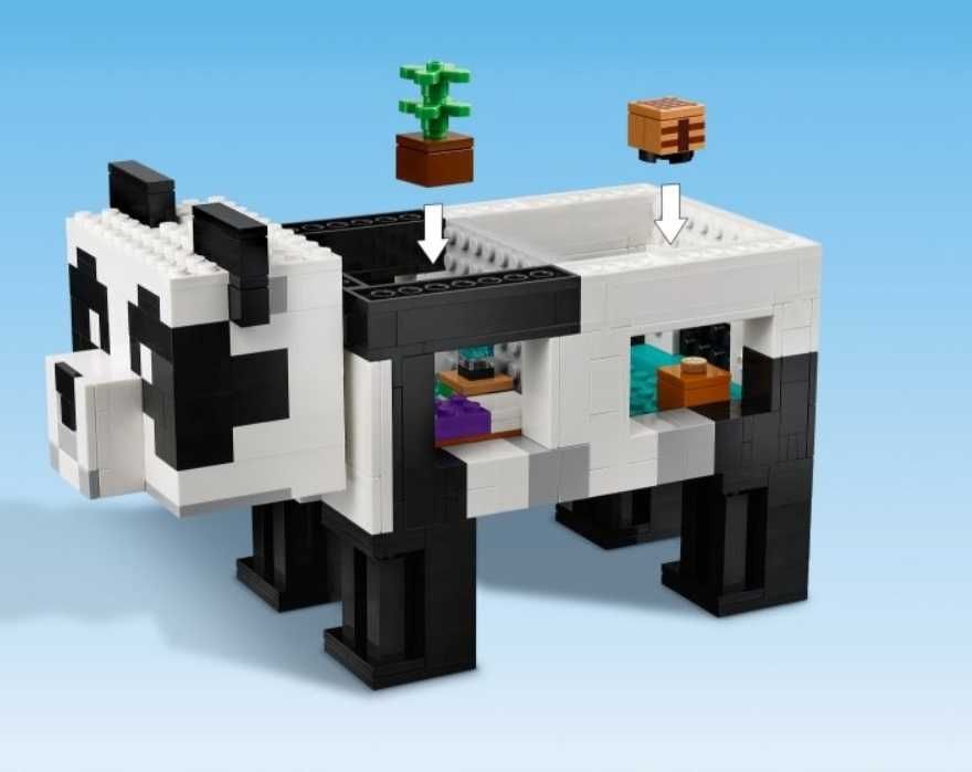 LEGO MINECRAFT 21245 Rezerwat pandy