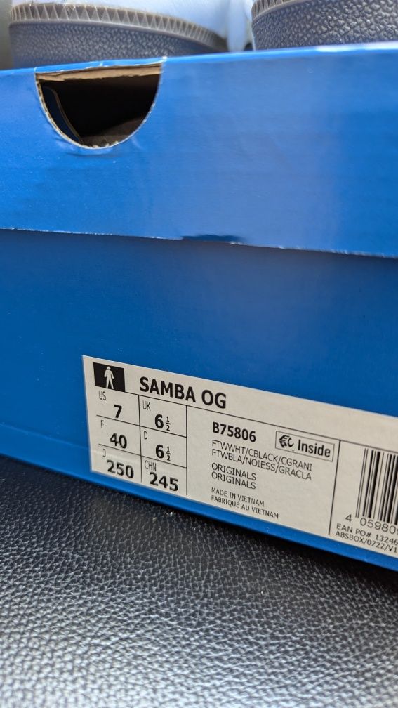 Buty Adidas Samba OG 40