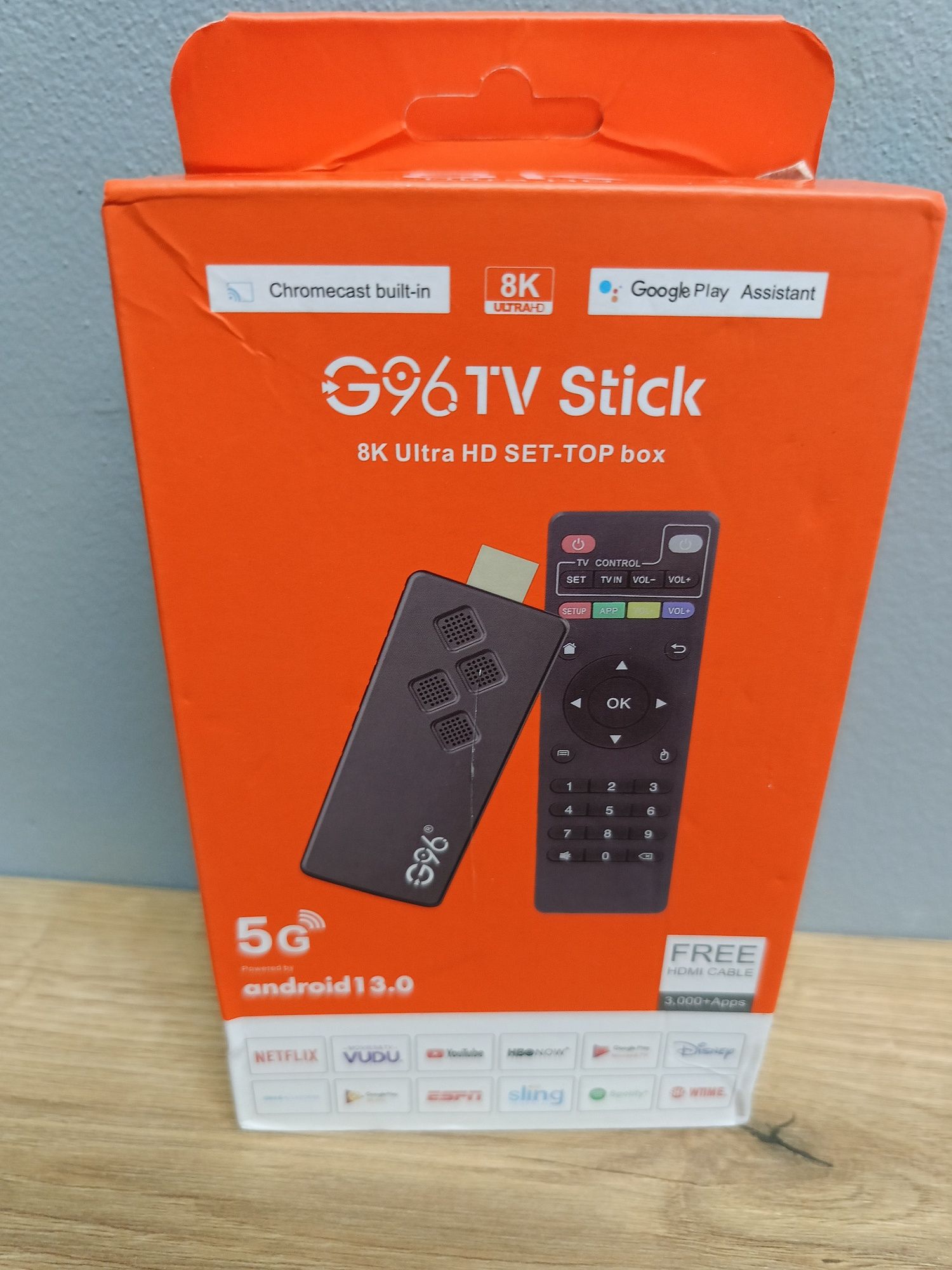Tv sticks android dekoder 8 k ultra hd