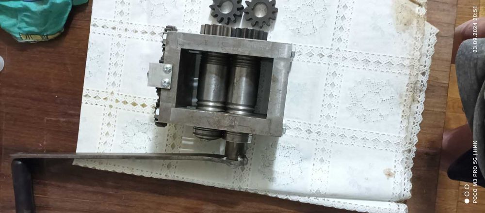 Вальцы ювелирные ручные, прокатный станок