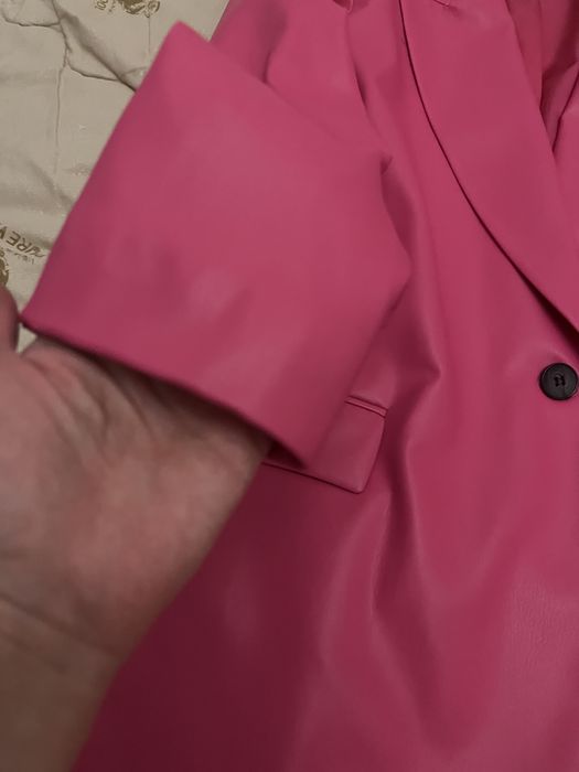 Піджак жіночий з екошкіри