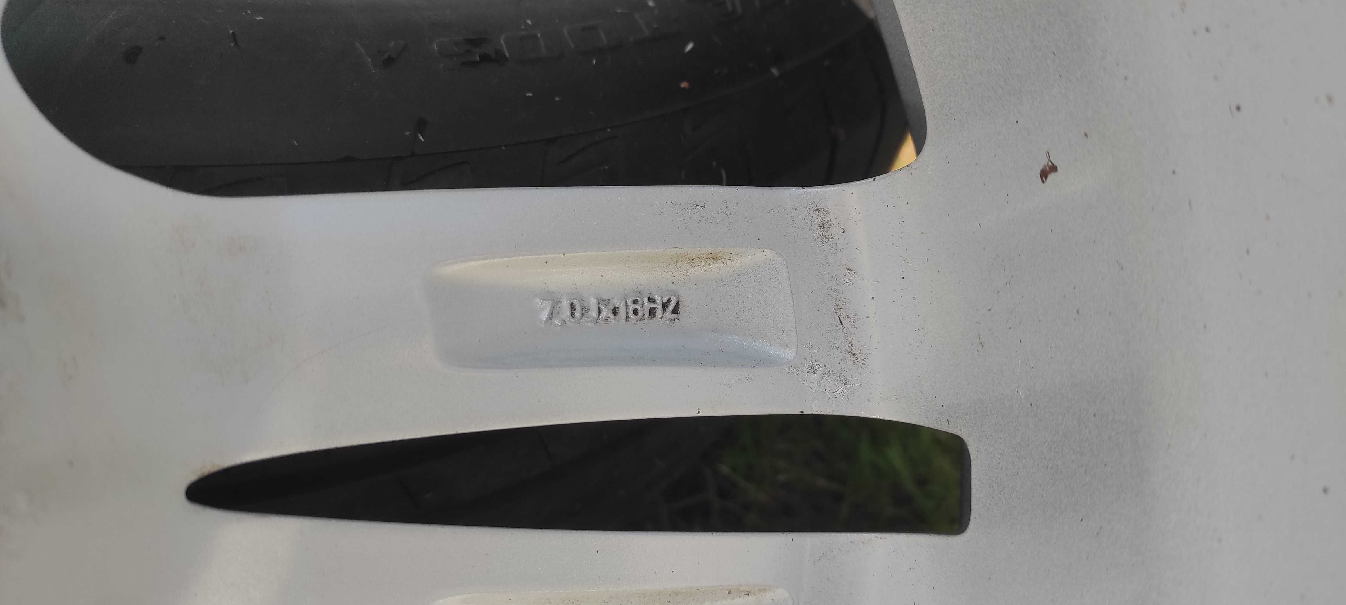 Felgi 18" z oponami 215/55 5x112 grupa VAG, VW Audi Skoda Seat
