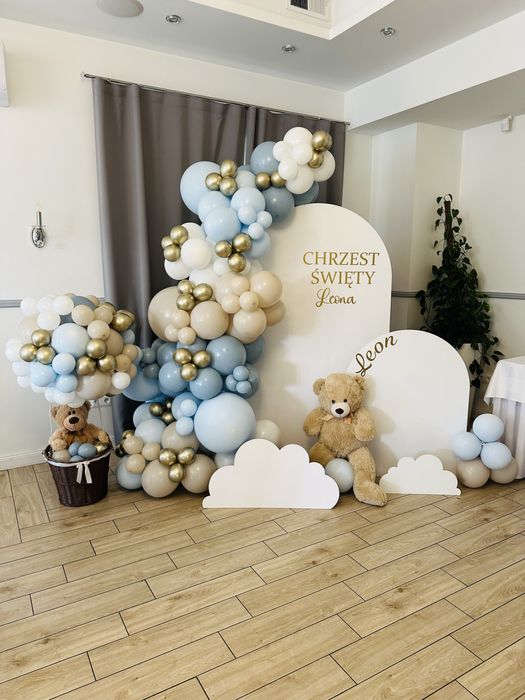 Dekoracja balonowa girlanda ścianka