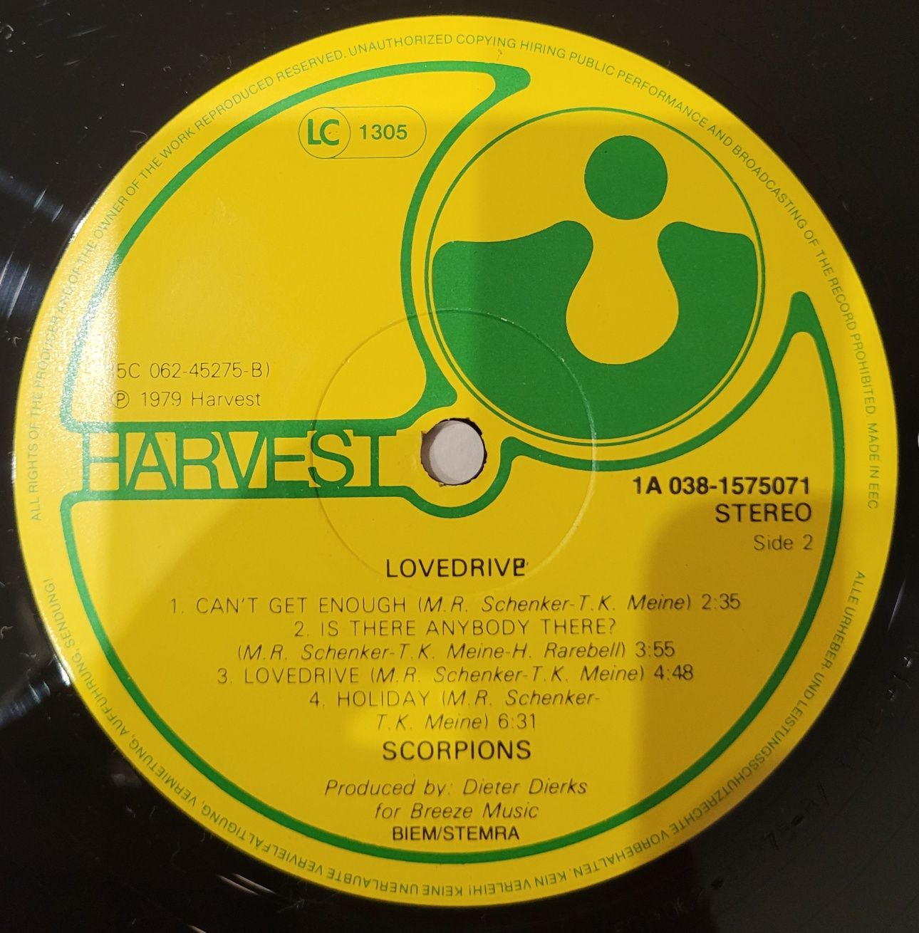 Scorpions - Lovedrive LP 1983 EU VG+