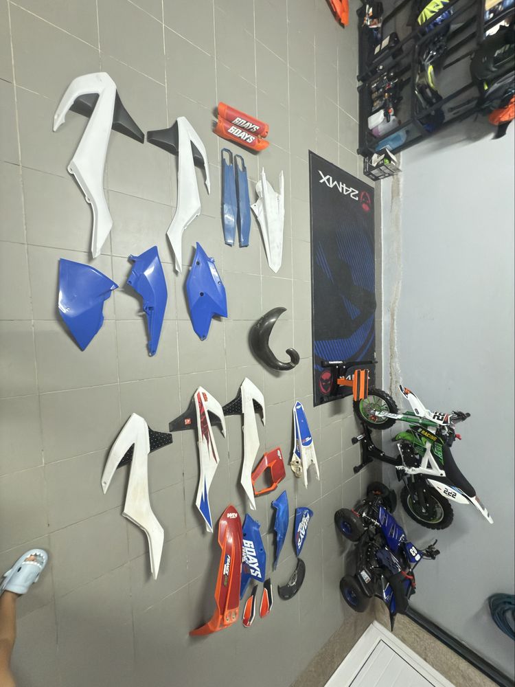 2x Kit plasticos ktm 250 exc 2017 8