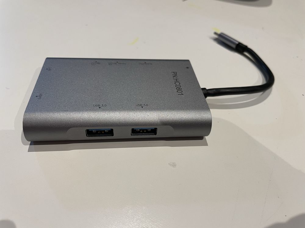 Adapter USB-C QGeeM HC0801