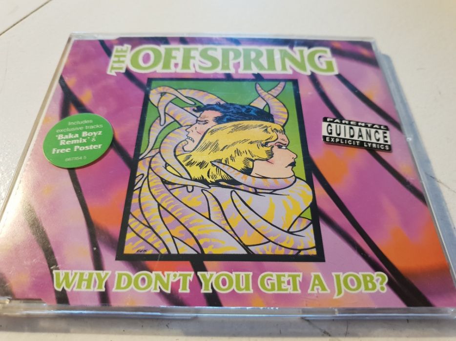 The Offspring - Why Don't You Get A Job?, CD+PLAKAT, singiel, 1999 rok