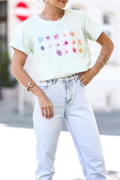 T-shirt damski Basic nowa kolekcja Premium Polska marka kolory