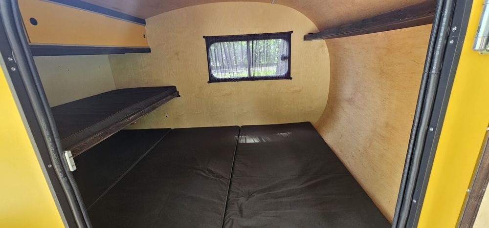 Teardrop кемпер Uacamper — суперлегкий! Категорія В, 410 кг дім на кол