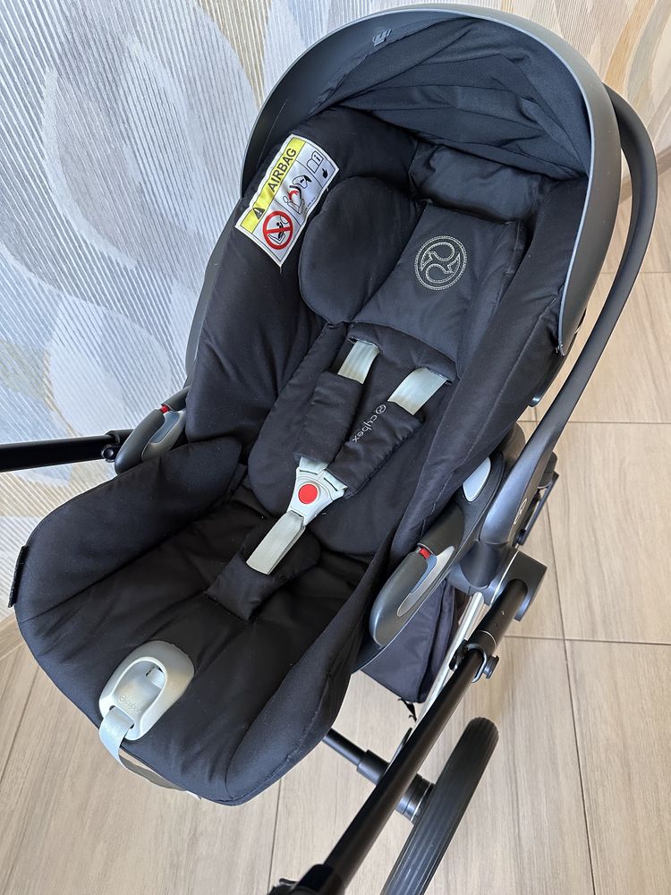 Автолюлька Cybex Cloud Z i-size у подарунок адаптери
