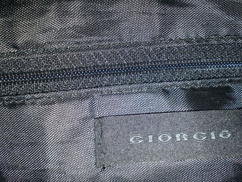 Сумка Giorgio экокожа, длинные ручки, сумка-батон, женская черная