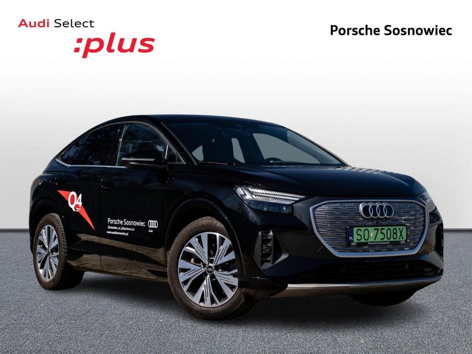Audi Q4 Sportback e-tron Audi Q4 Sportback 45 e-tron | 5 LAT Gwarancji | Pakiet serwisowy |