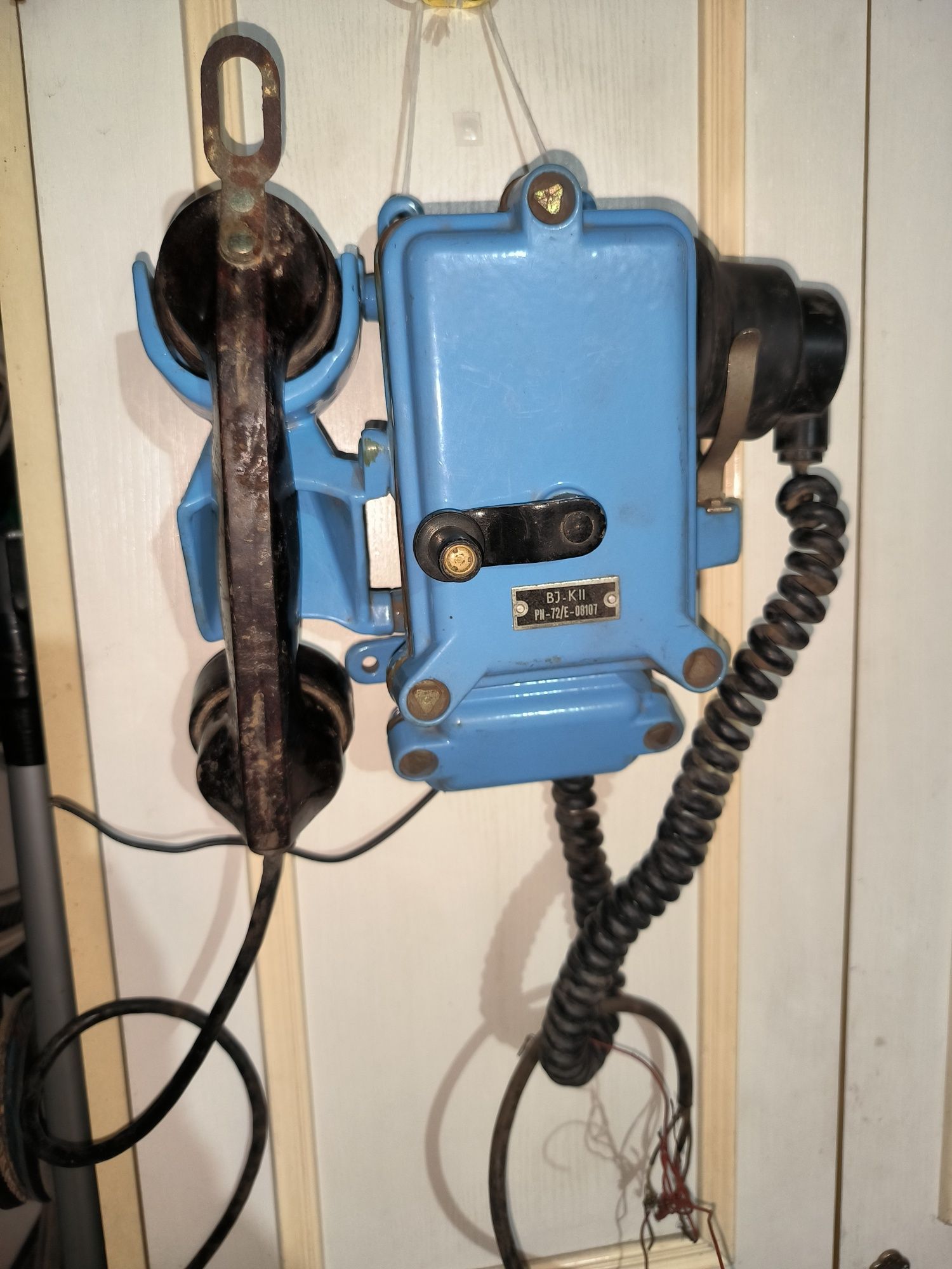 Telefon górniczy, kopalniany z 1986 roku
