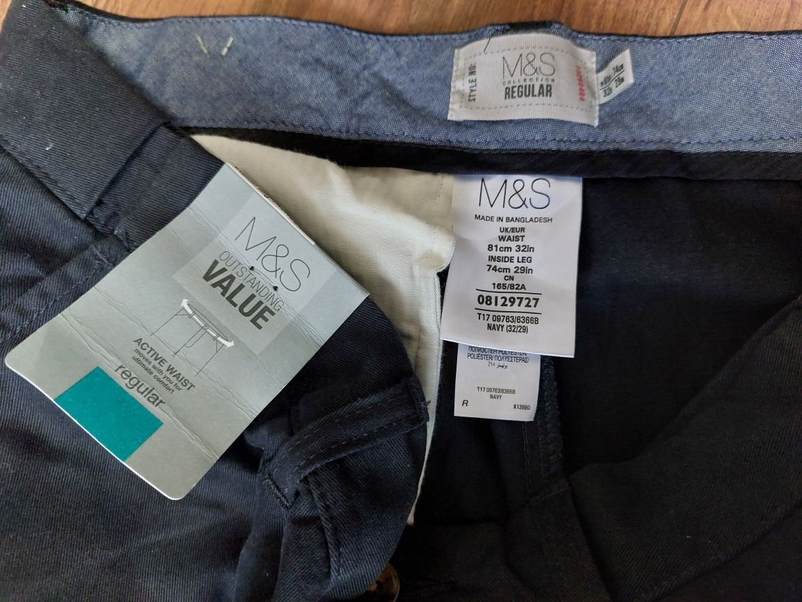 Нові штани Marks & Spencer 32 розмір