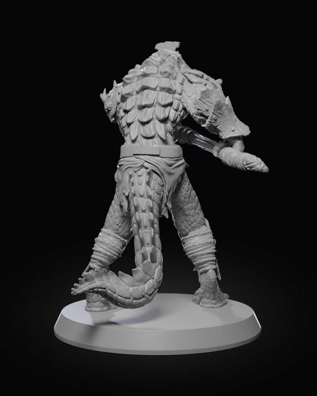 Żołnierz Araków 02 Figurka 32mm 14K zgodna z  DnD RPG Pathfinder Warh.