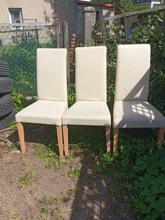 Krzesła MCW skóra ekologiczna