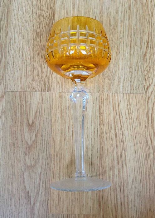 Хрустальные цветные фужеры ГДР