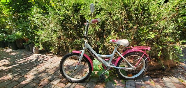 Детский Велосипед 12" дюймов 2-х колесный MAXXPRO-N бело-розовый цвет
