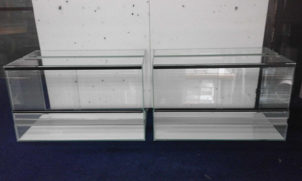 Terrarium 50x30x30 z drzwiami przesuwnymi na gekona lub inne gady...