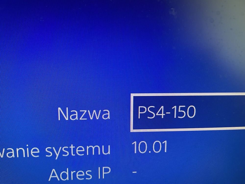 Konsola PS4 Slim 500GB niski soft 10.01