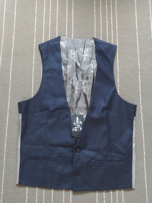 Kamizelka garniturowa elegancka Slim Heart and Dagger nowa