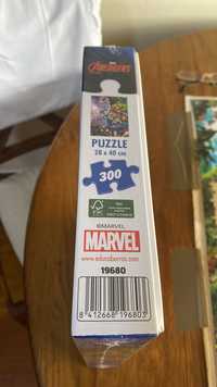 Puzzle 300 peças heróis da Marvel